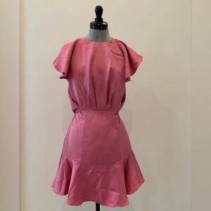 KEEPSAKE the Label Ruffled Pink Dress